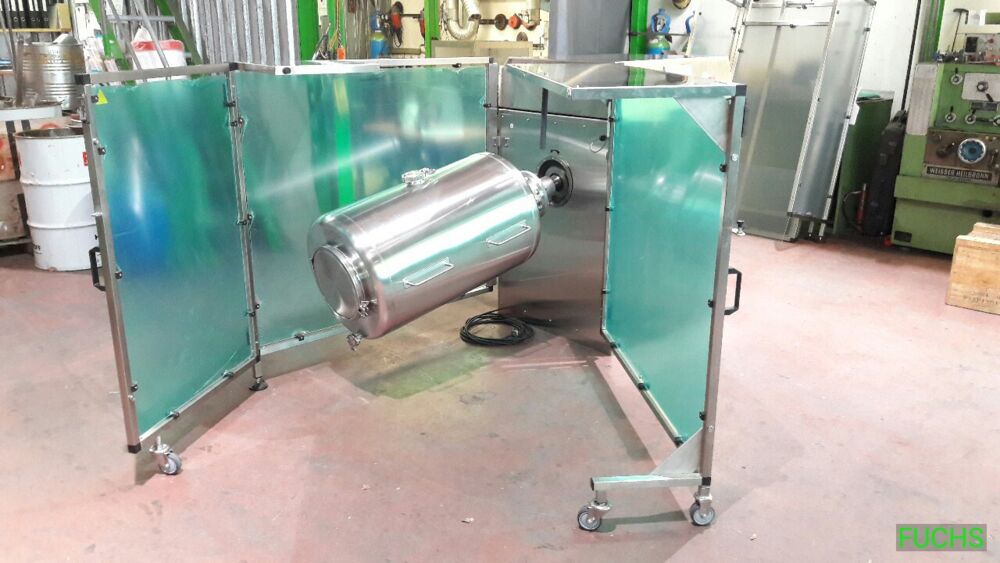 Fassroller MIXOMAT C-HE 200 für die pharmazeutische Industrie
